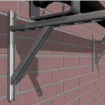 BRAZO TRIANGULAR CORH 45CM