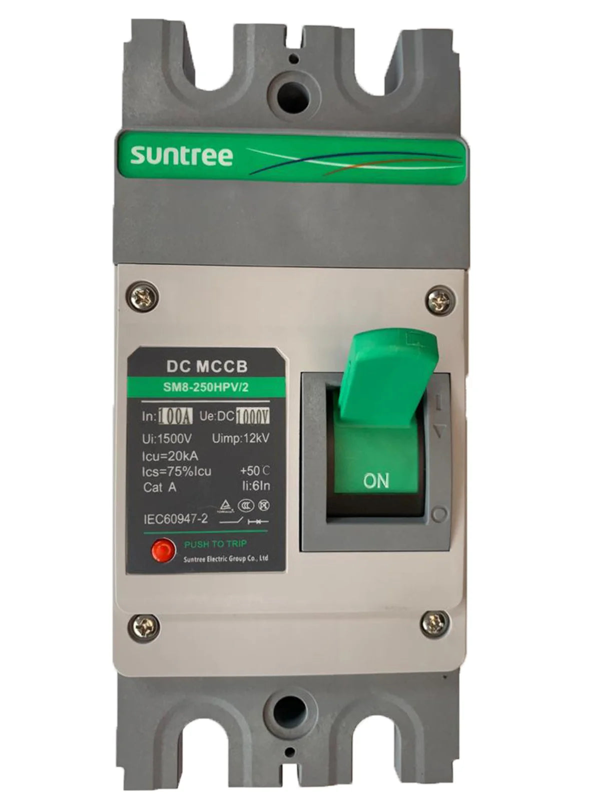 AUTOMATICO DC MCCB 2P 1000V 100A