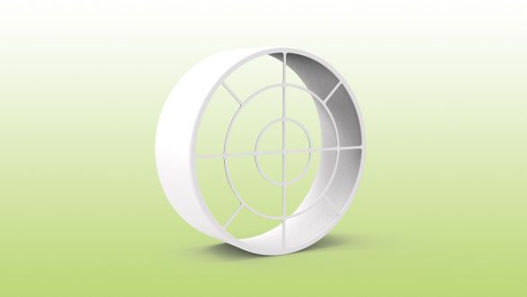 DEFLECTOR ASPIRACION HORIZONTAL 80MM