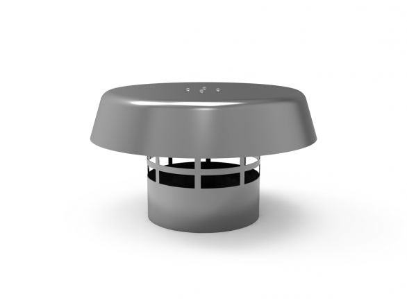 DEFLECTOR VERTICAL 100MM INOX