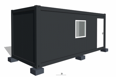 MODULO HABITACIONAL CON BAÑO