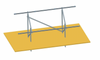 Soporte para 3 paneles solares