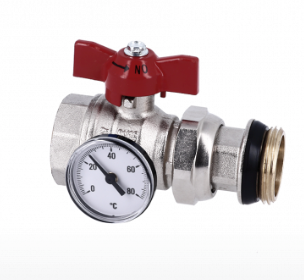 VALVULA CON TERMOMETRO LOKI ROKA 1"