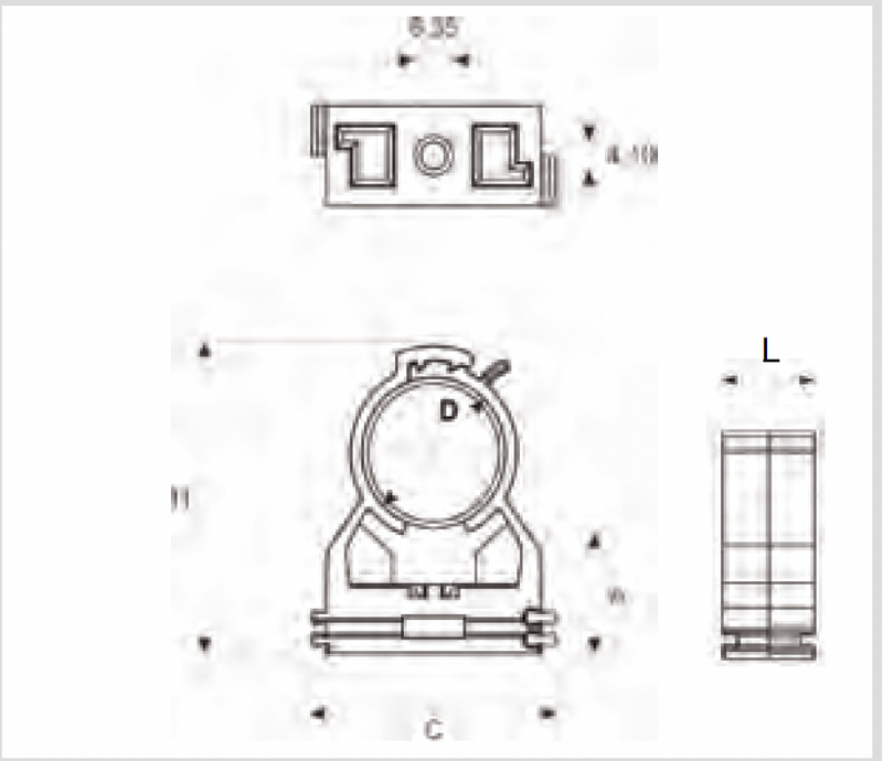 ABRAZADERA C-FAST 60