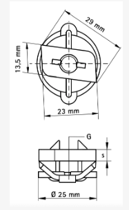 TUERCA M8 CORRAIL