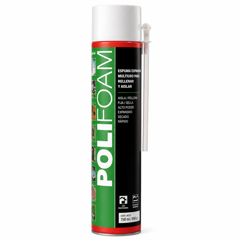 ESPUMA POLIURETANO 750ML
