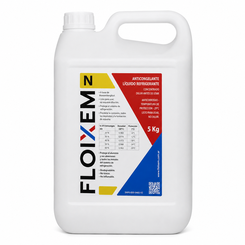 FLOIXEM N - MONOETILENGLICOL - 5KG