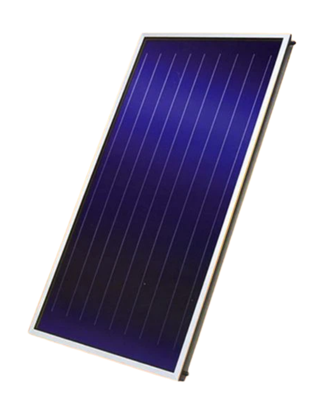 Colector solar plano