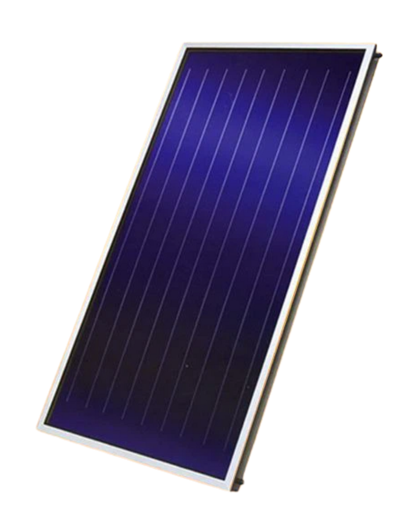 Colector solar plano