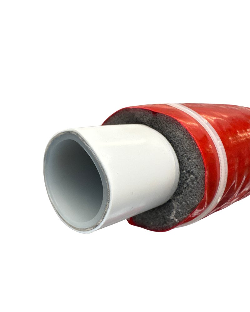 TUBO MULTICAPA C/ AISL 6MM 16X2 ROJO