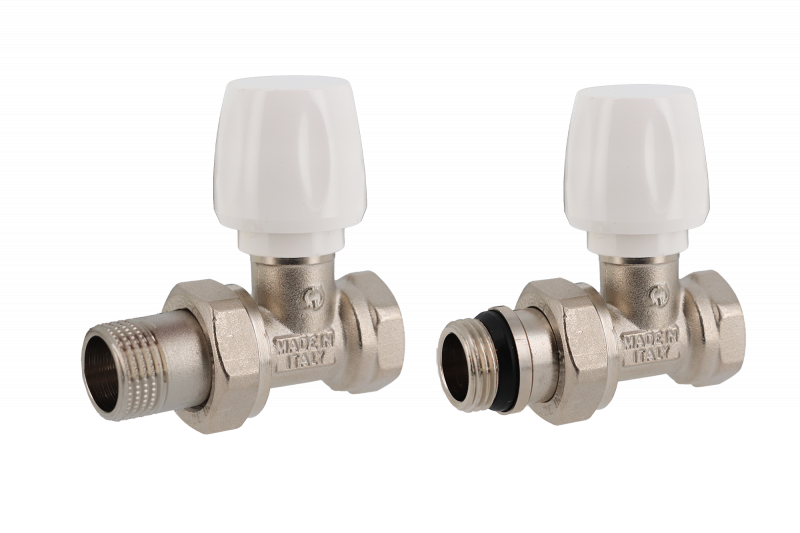 VALVULA RECTA RADIADOR 1/2"HI GF