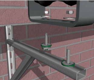 TUERCA M8 CORRAIL CON HILO 40MM