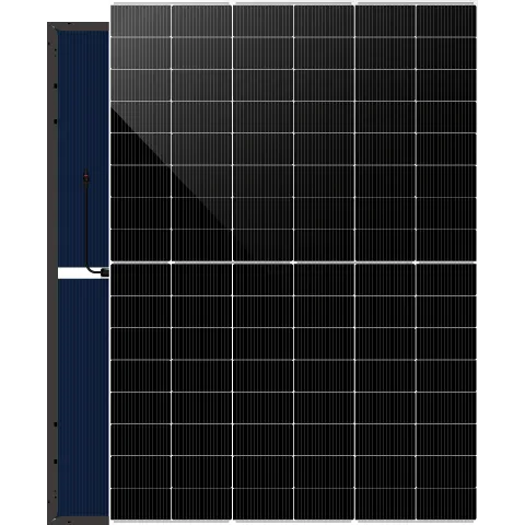 Panel Solar Bifacial Doble Vidrio 460W Full-Screen