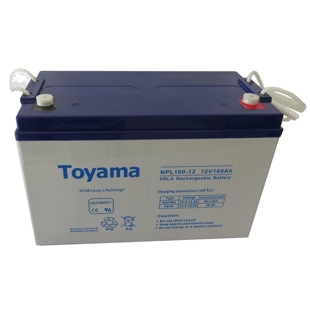 BATERIAS BATERIA TOYAMA AGM 12V 100AH