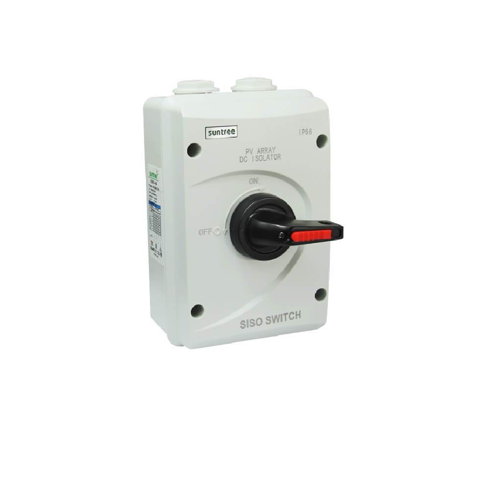 AUTOMATICO ELECTRICO SWITCH AISLACION 4P 32A 1000V CON MC4