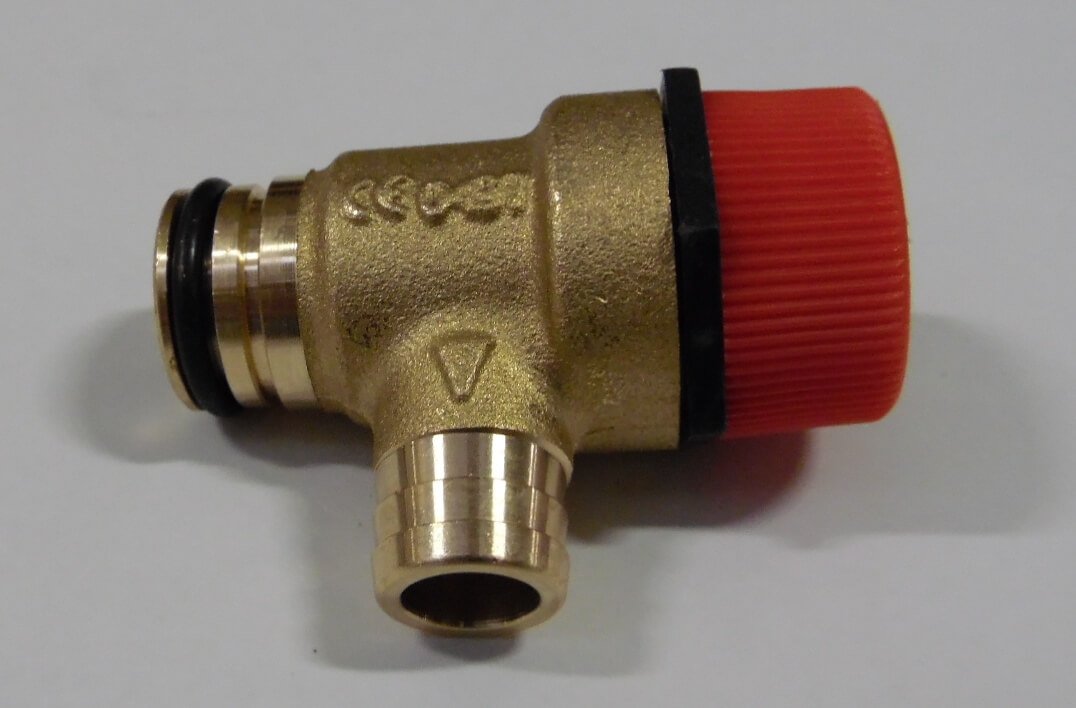 REPUESTO CALDERA VALVULA SEGURIDAD 3BAR DELFIS KC