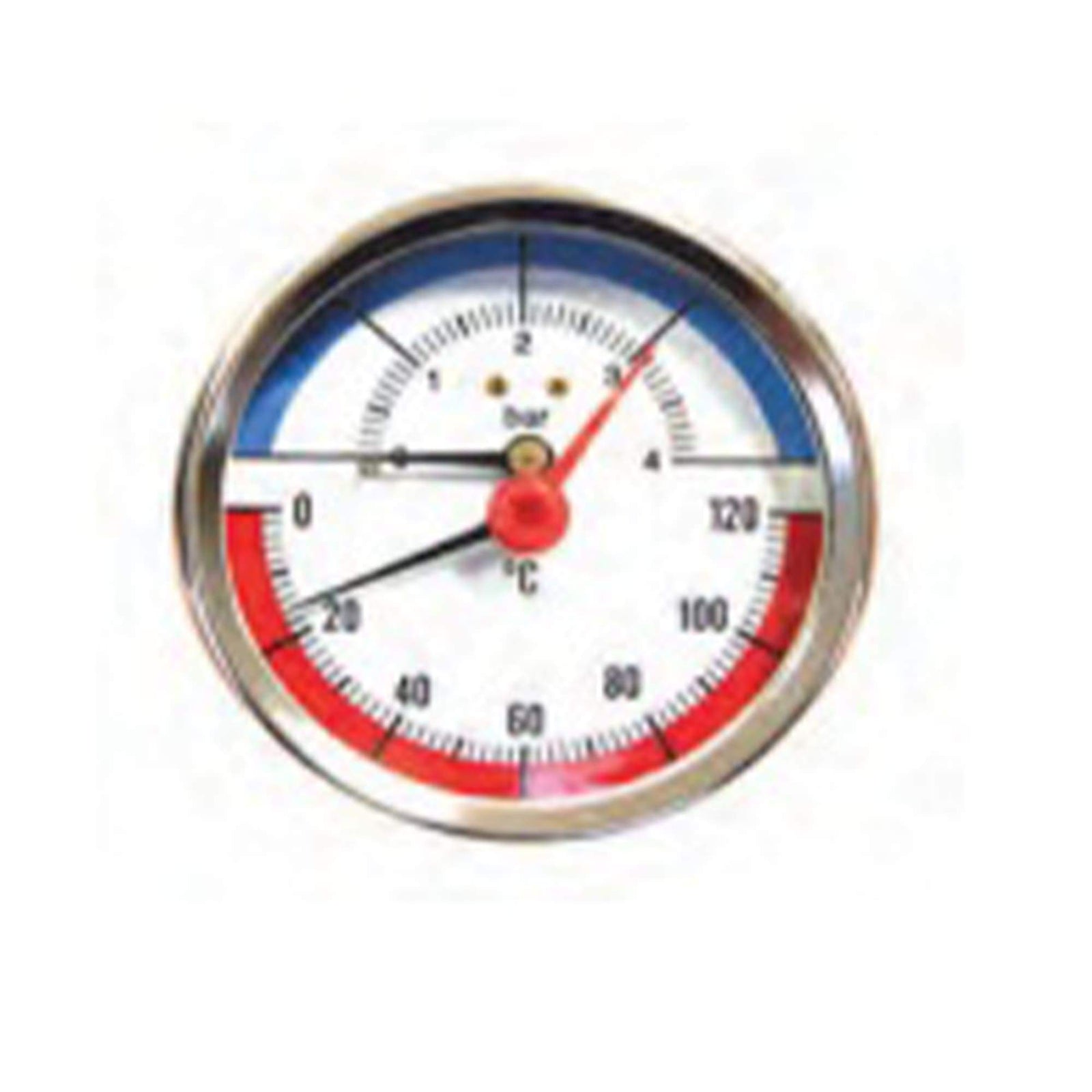 CONTROL TERMOMANOMETRO INOX POST D80 L50