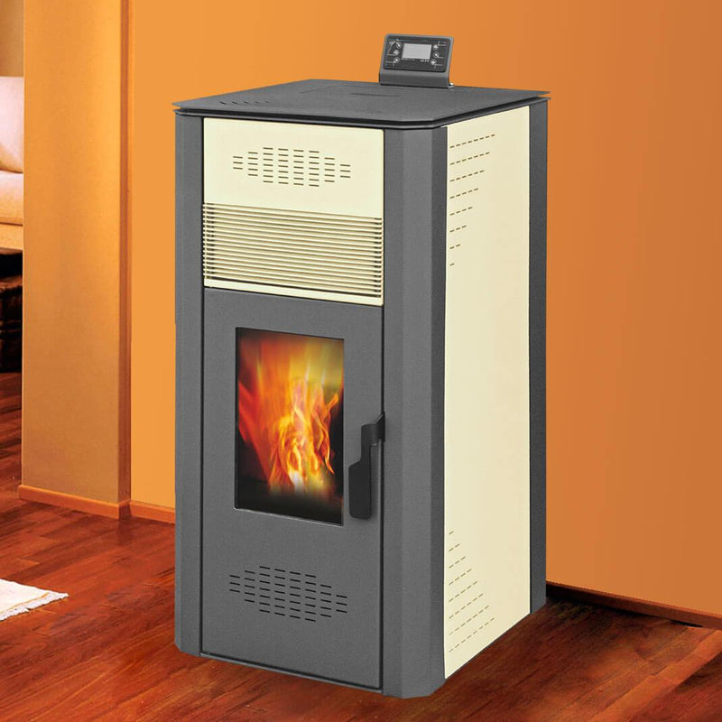 ESTUFA A PELLET ESTUFA PELLET OPTIMA 8 EKO ROJO
