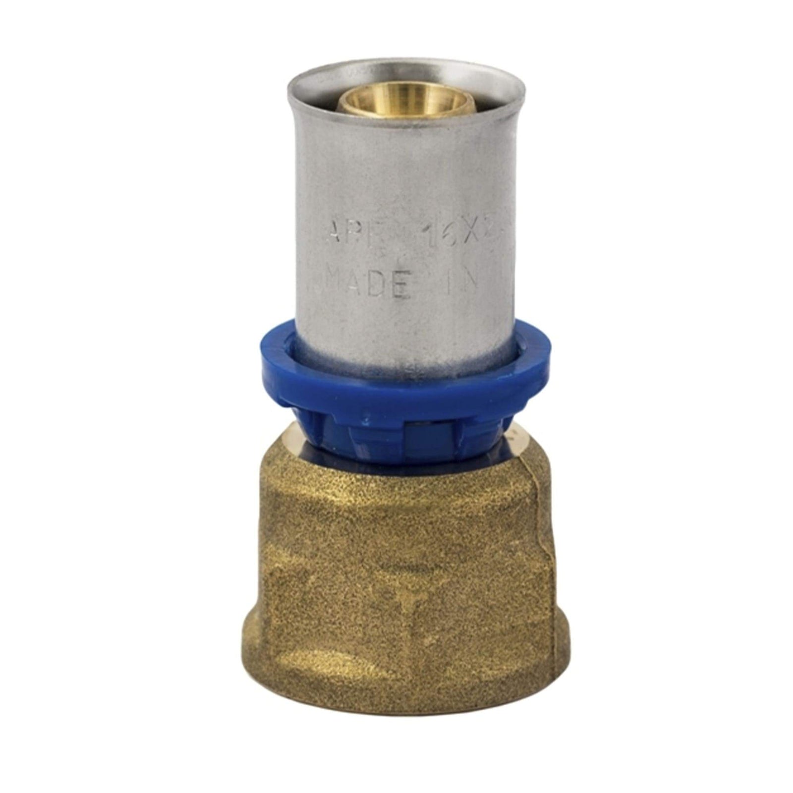 FITTINGS DE BRONCE PRENSAR COPLA BRONCE 20X2 X 3/4" HI