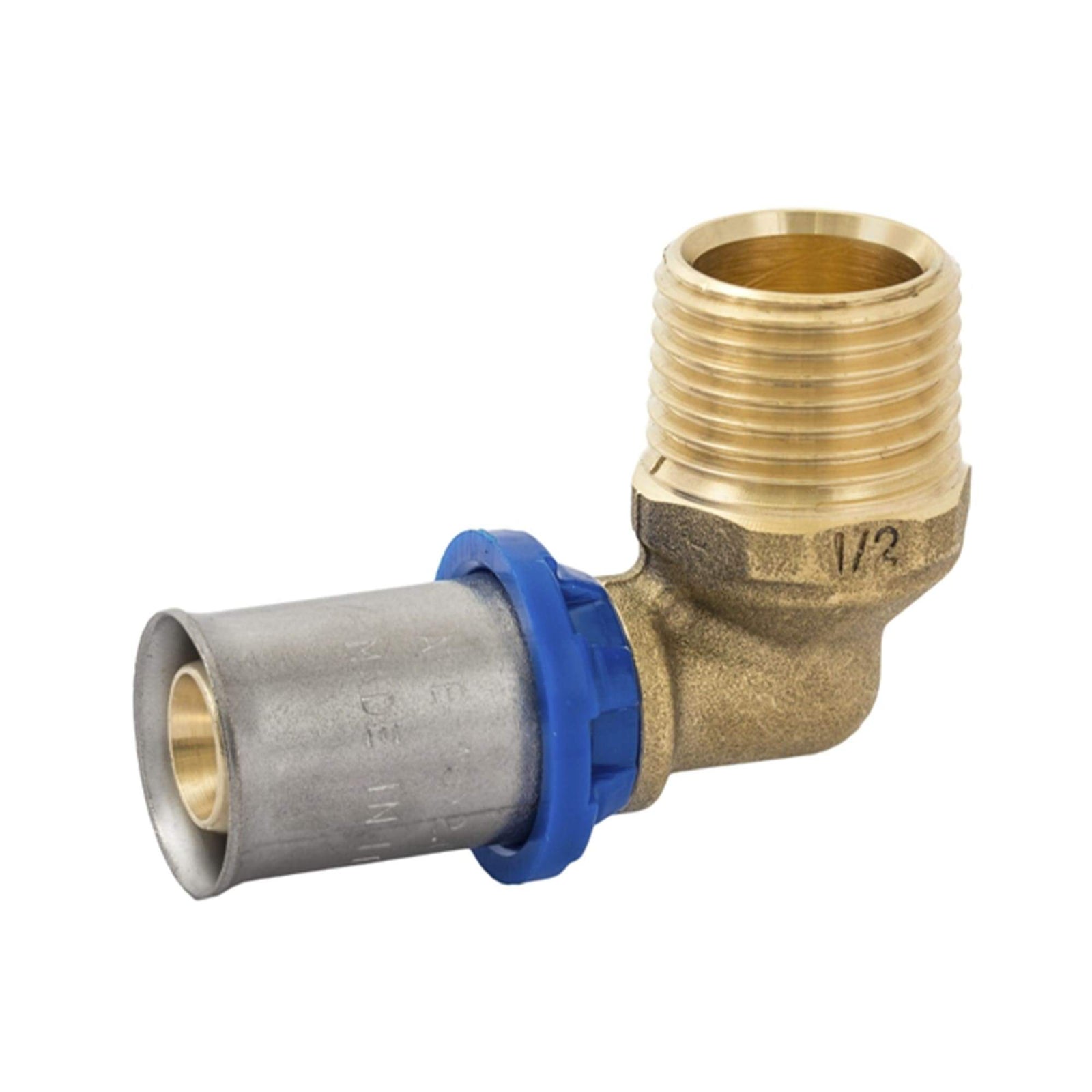 FITTINGS DE BRONCE PRENSAR CODO BRONCE 20X2 X 3/4" HE