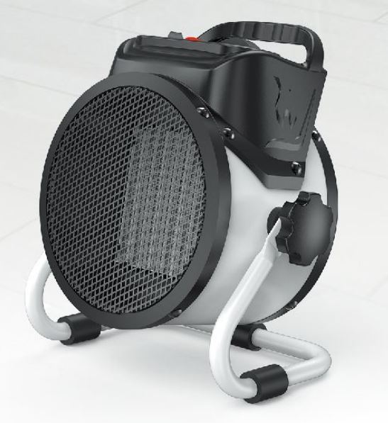 CALEFACTORES MÓVILES CALEFACTOR ELECTRICO C/VENT ZB-ET2C 2KW