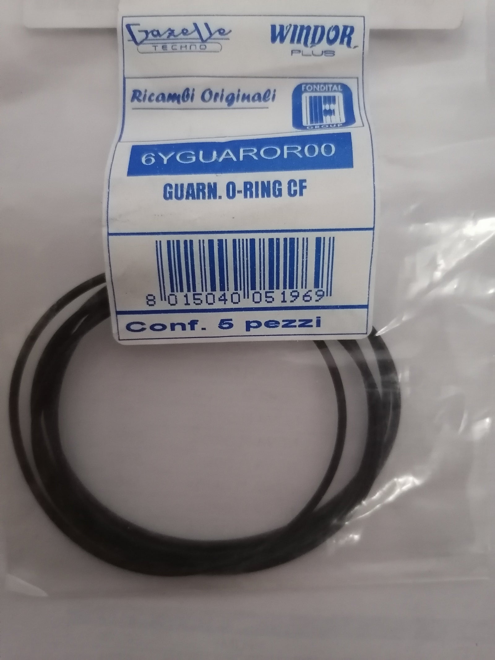 REPUESTO CALDERA ORING SEAL037 CENTRIFUGAL FAN 5 PCS PICTOR