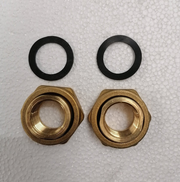 PAR DE FLANCHE ROSCADO BRONCE 1/2"