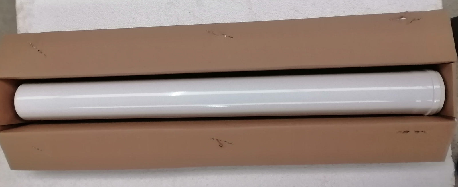 ACCESORIOS DE CALEFACCIÓN TUBO Ø60/Ø 100*1000 mm M/H BLANCO