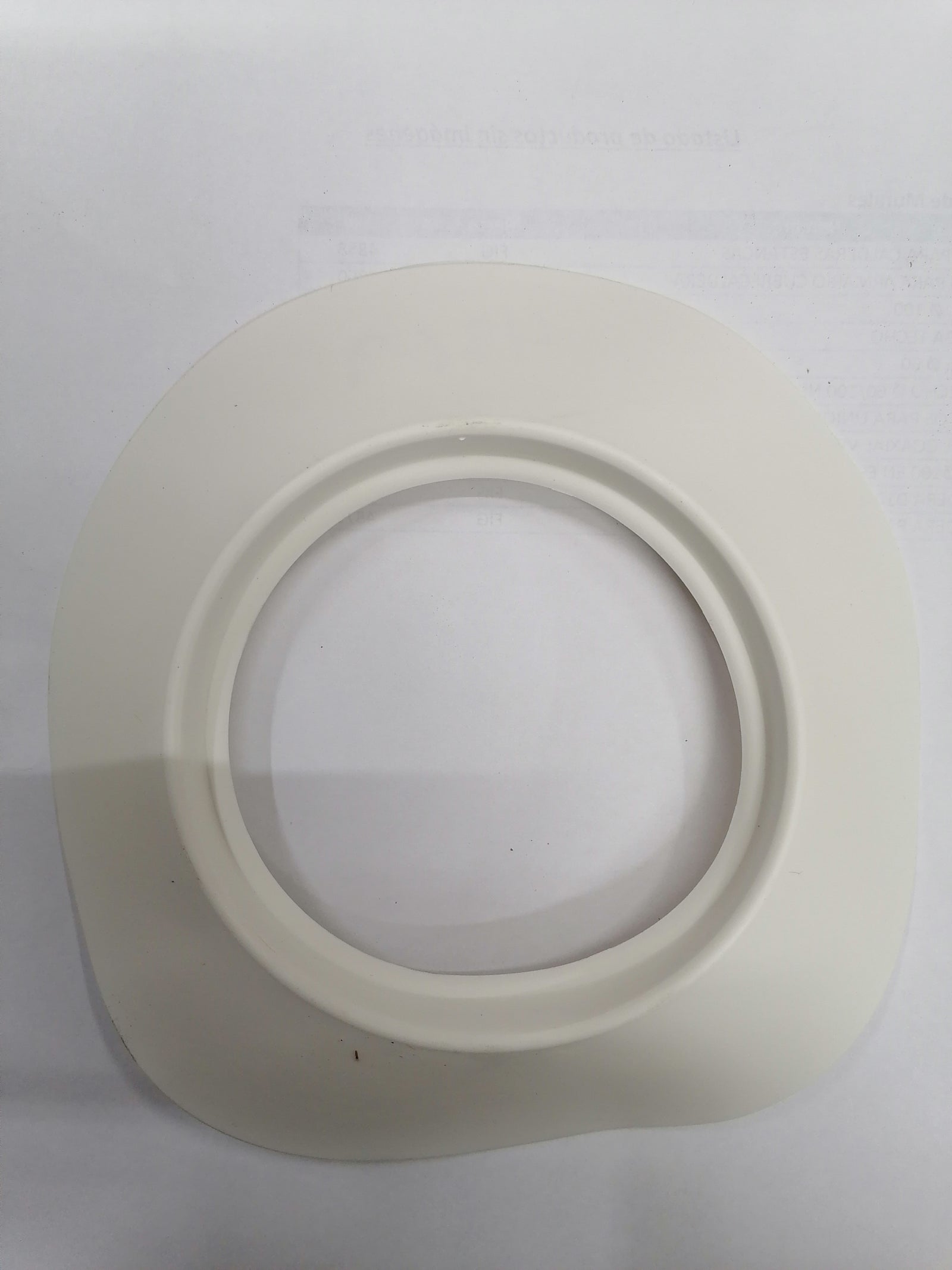 ACCESORIOS DE CALEFACCIÓN PLAFON Ø100 EN EPDM BLANCO