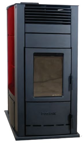 ESTUFA Y CALDERA A PELLET ESTUFA PELLET FLORA STEEL 11 KW