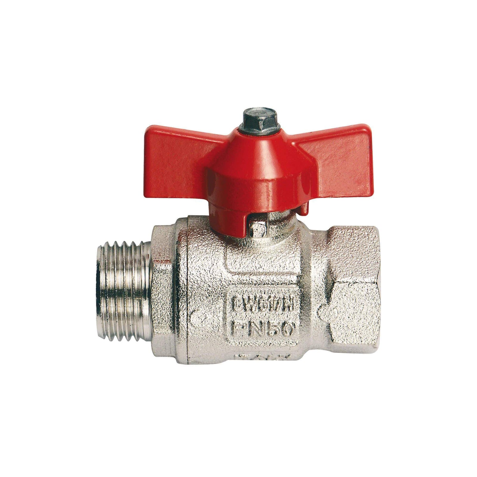 VÁLVULAS DE BOLA PARA AGUA VÁLVULA DE BOLA, IDEAL 1-1/4" PN30